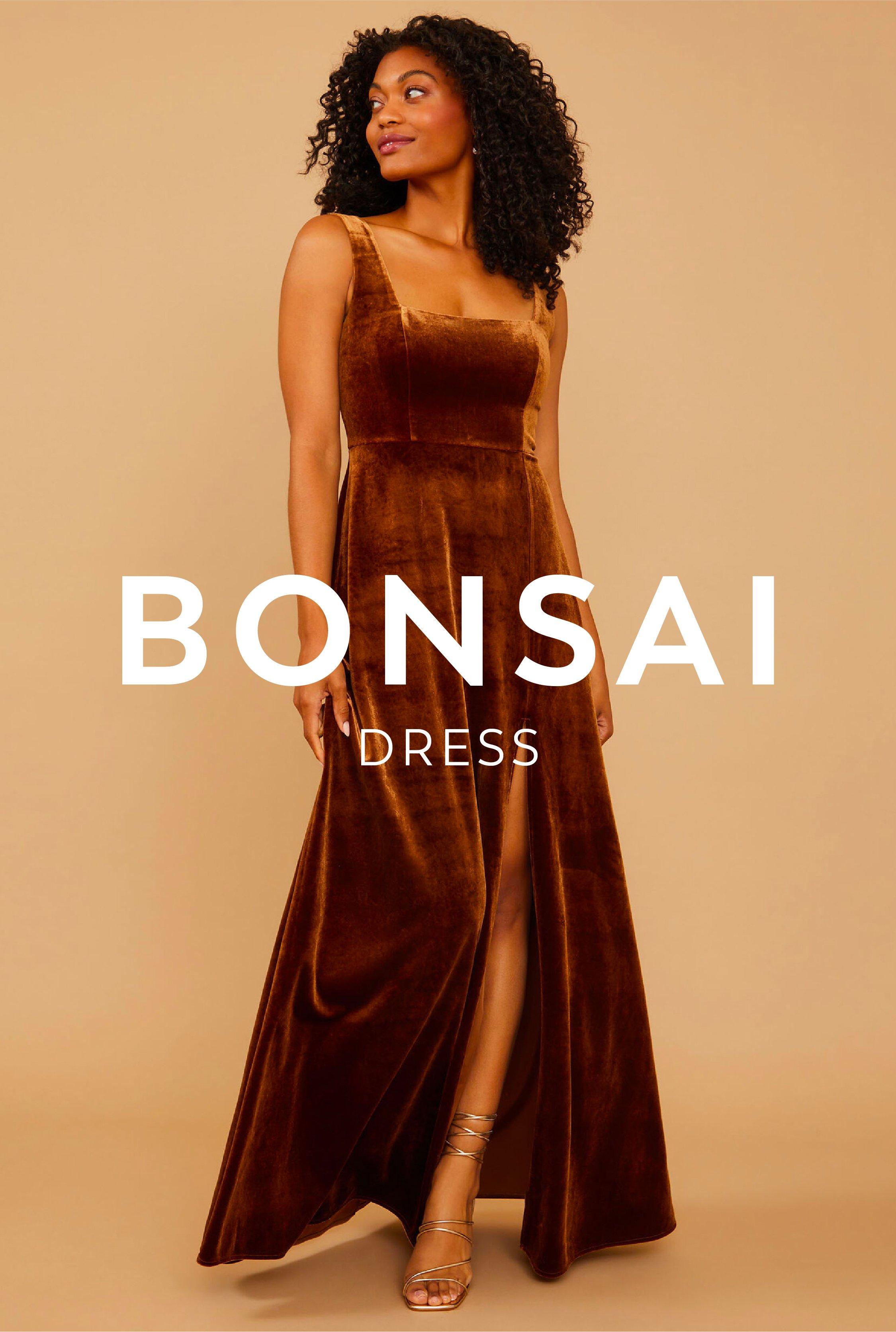 Vow'd Weddings Bonsai Dress in Bronze