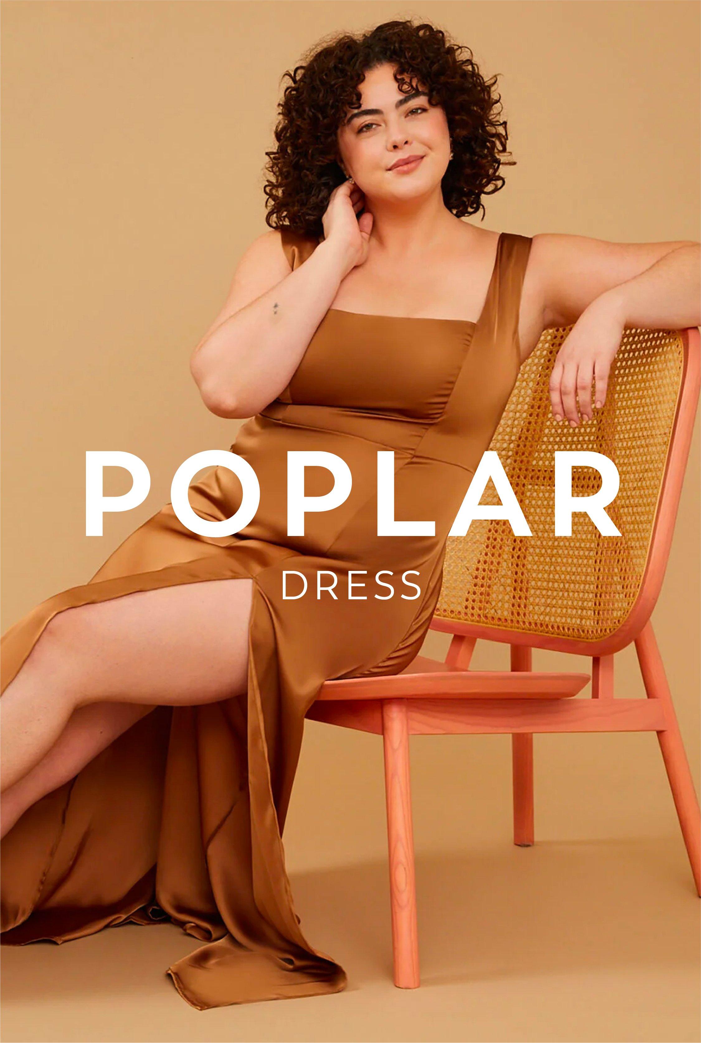 Vow'd Weddings Poplar Dress in Mocha