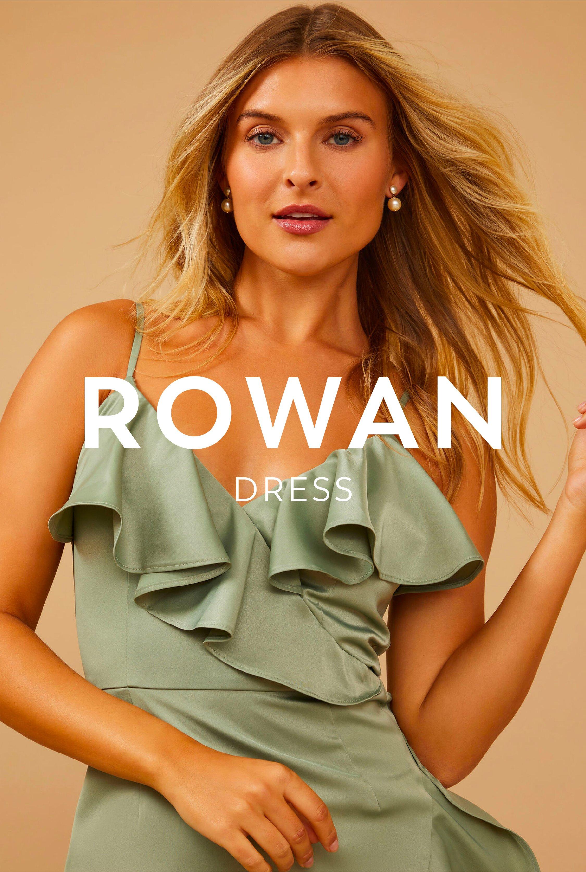 Vow'd Weddings Rowan Dress in Dusty Sage Green