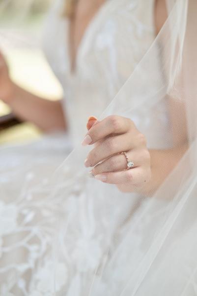 Amber's wedding & engagement ring details