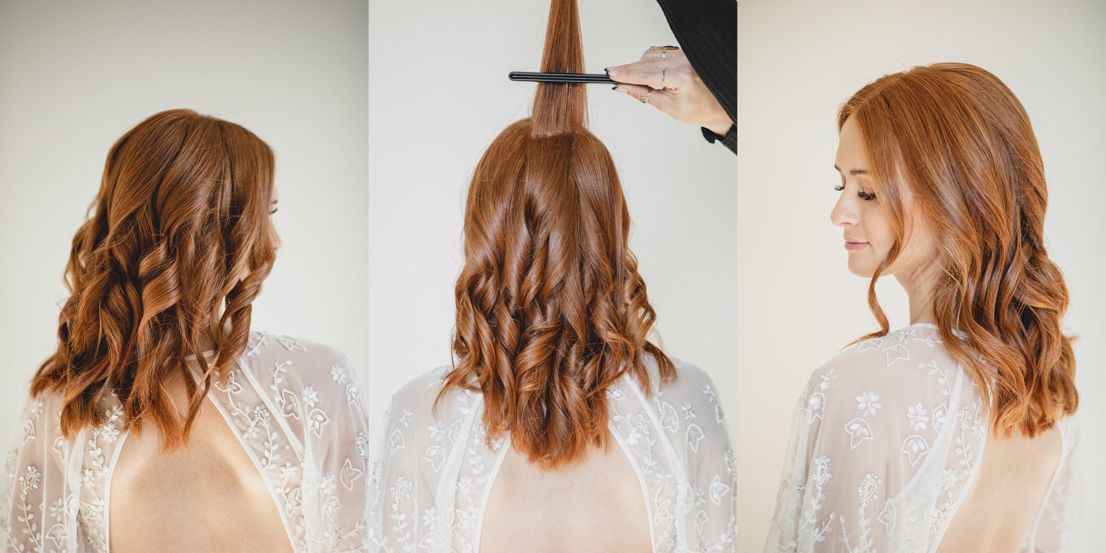 How to Connect a Wedding Veil to Your Hair Combs : Bridal Hair Upstyles 