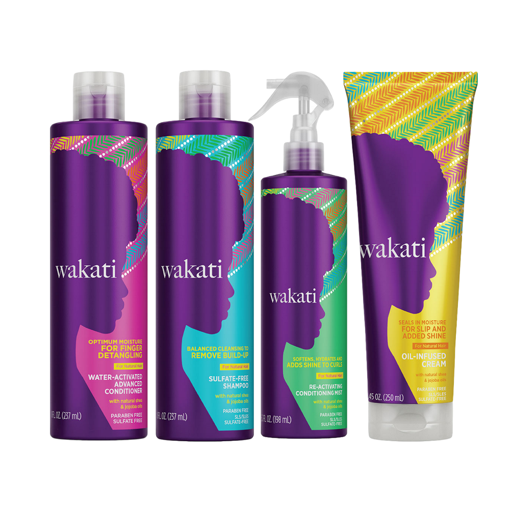 Full Hydration Collection, Sulphate-Free Shampoo, 8 oz, | Wakati