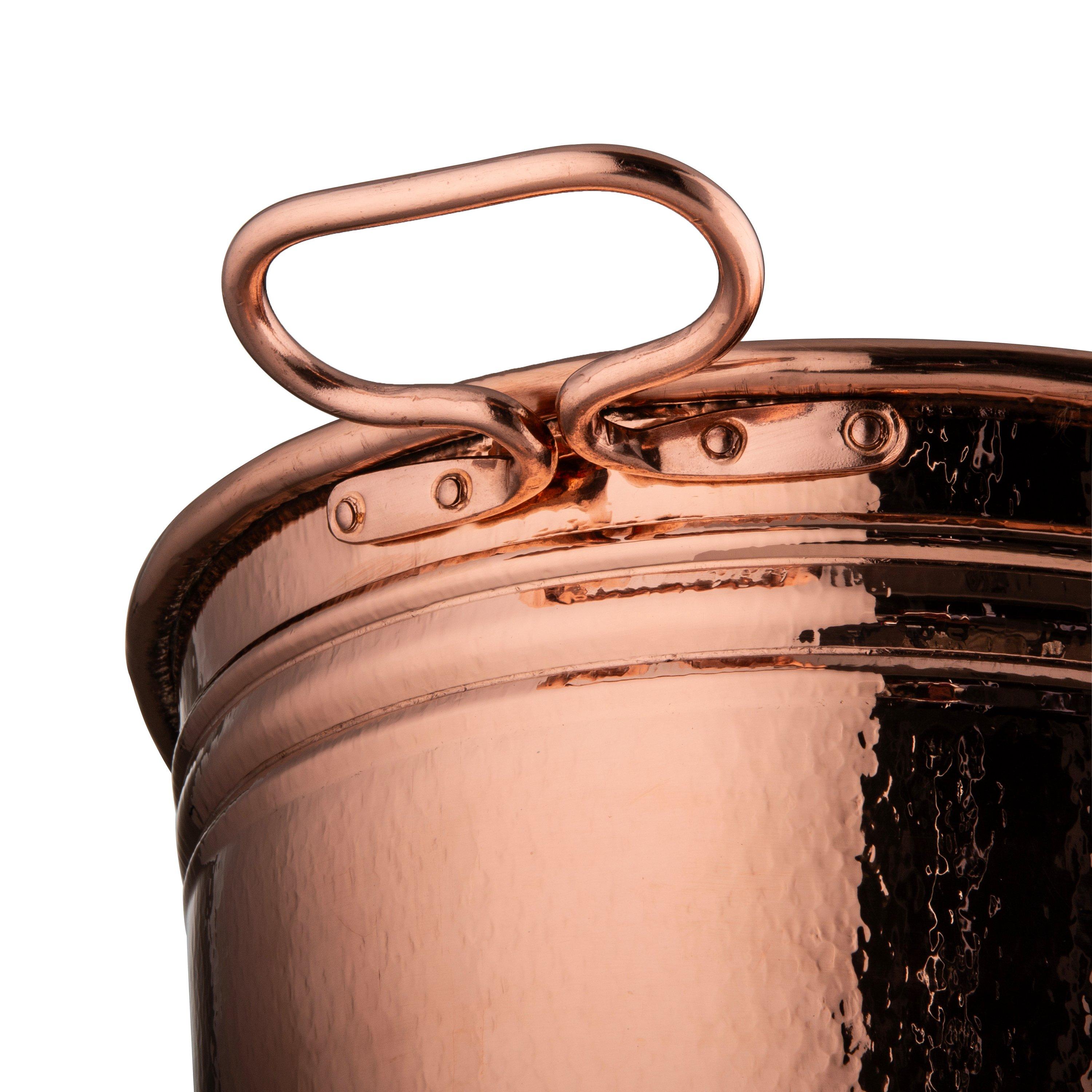 Copper shops beer bucket