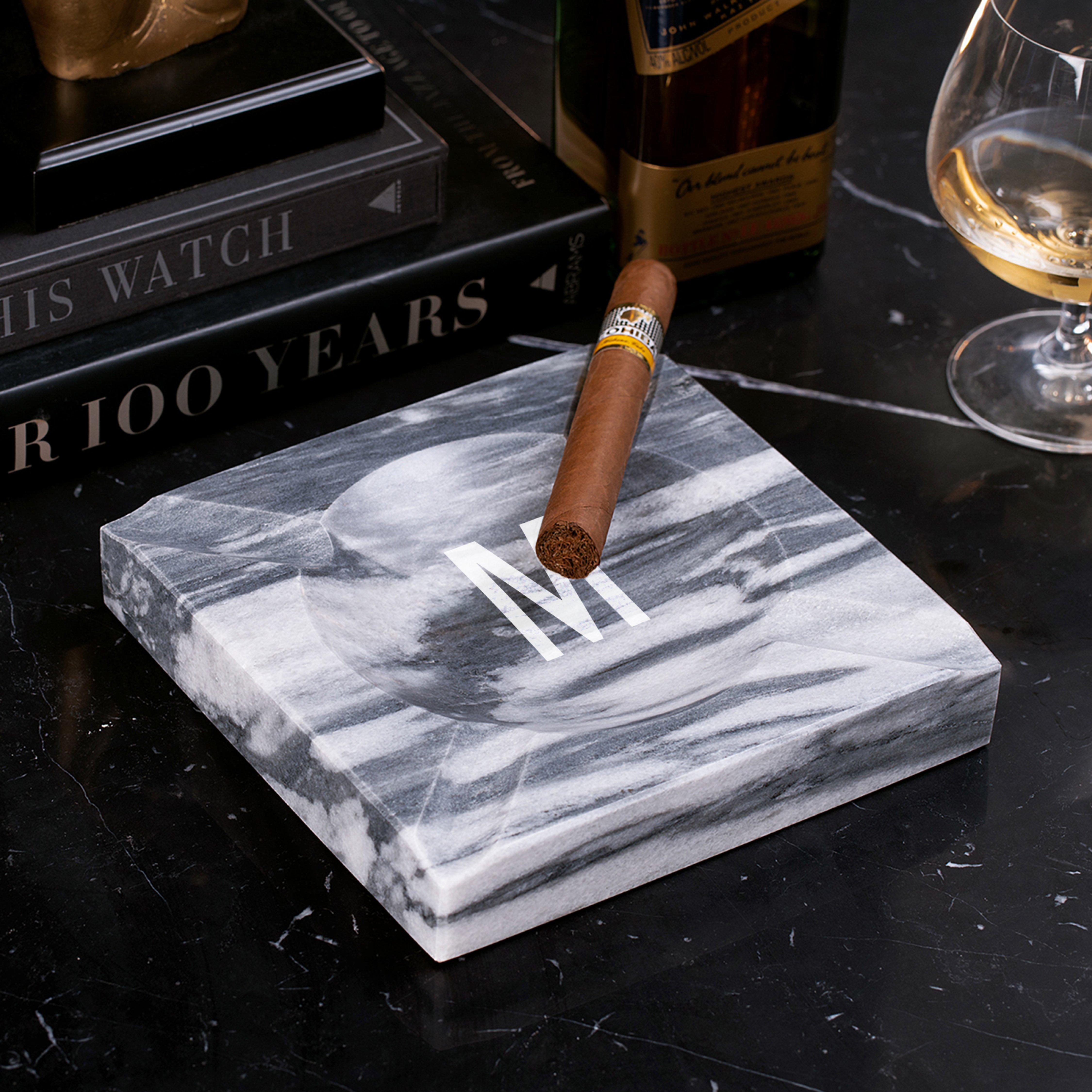 Single Barrel Whiskey Coaster and Ashtray - Not Personalized by Wine Enthusiast