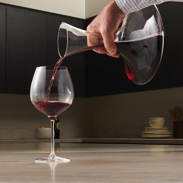 Vin Bouquet FIA 007 Set Aerator /& Decanter Glass Wine Decanter /& Wine Aerator Set