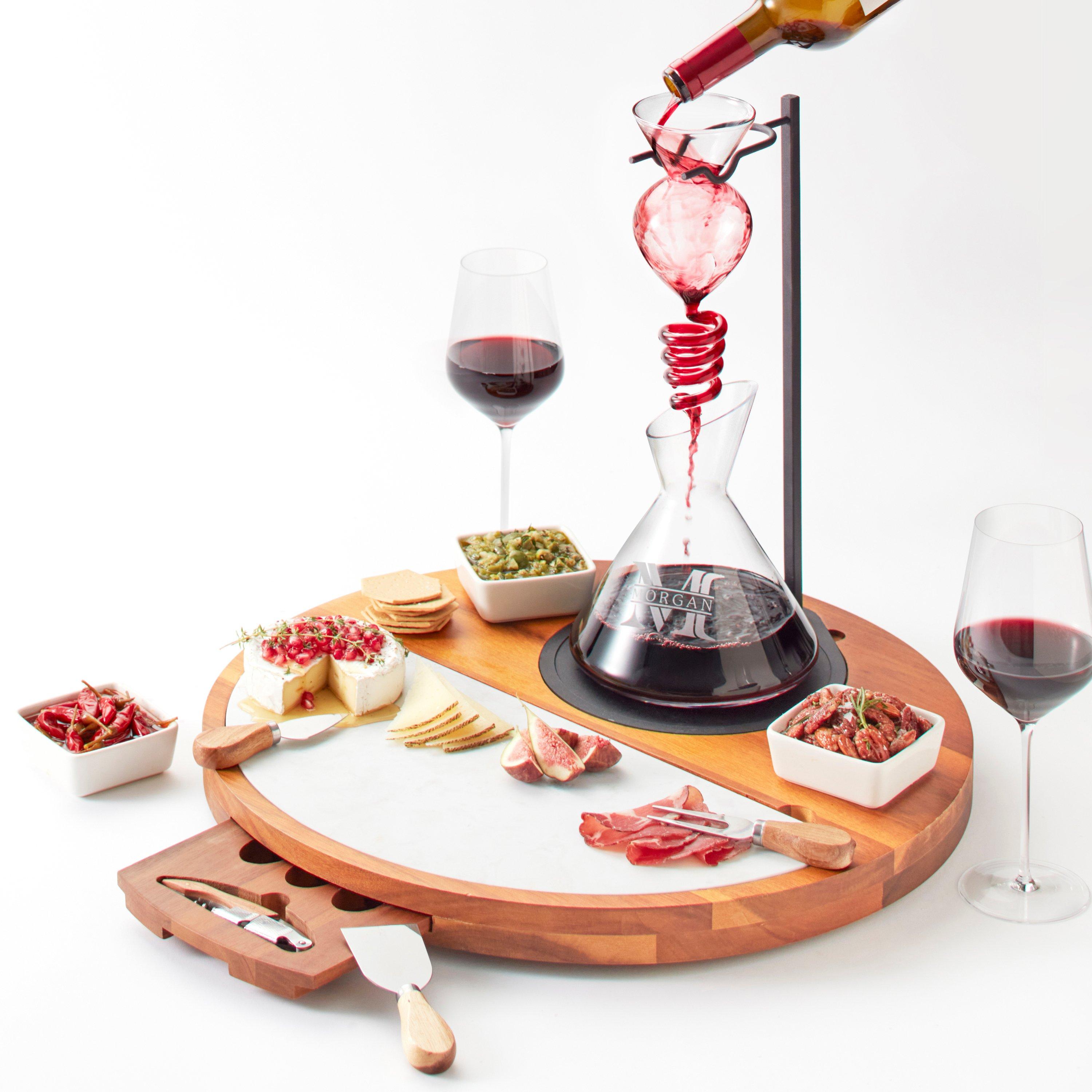 Modern Wine & Cheese Board Gift Sets, Design: N9 - Everything Etched