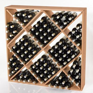 Jumbo Bin 120 Bottle Wine Rack (Natural)