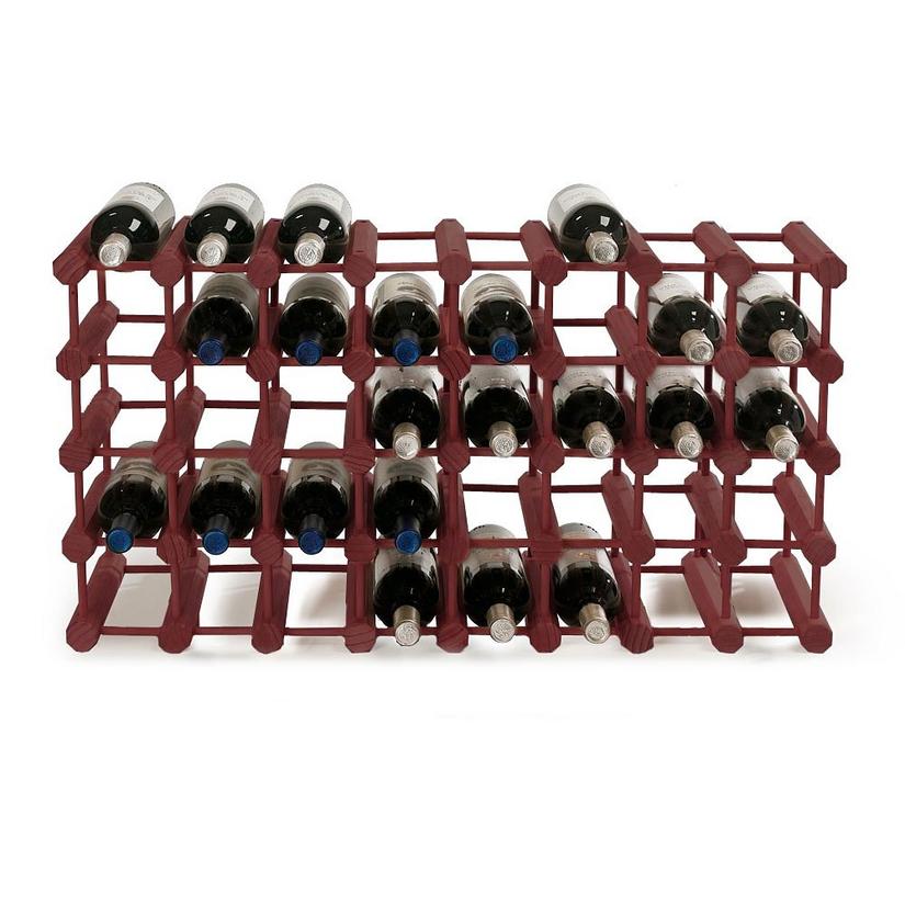 Modular 40 Bottle Wine Rack (Mahogany)