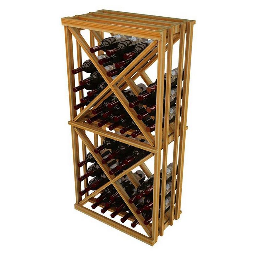 Napa Vintner Stackable Wine Rack - Open Diamond Cube