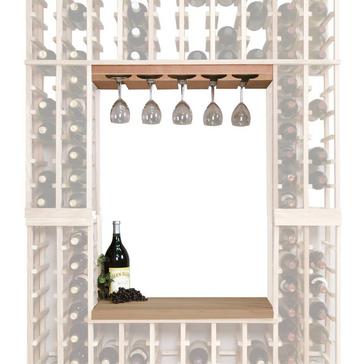 Napa Vintner Stackable Wine Rack - Glass Rack & Table Top Insert