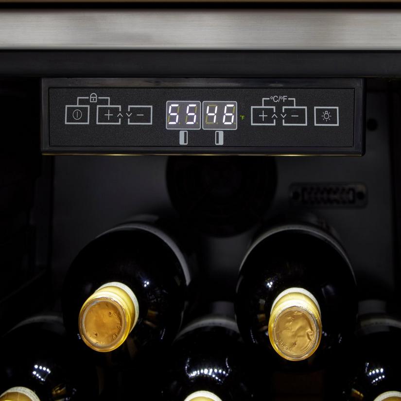 Wine Enthusiast Concierge 30” Wine Cooler and Single Tap Kegerator
