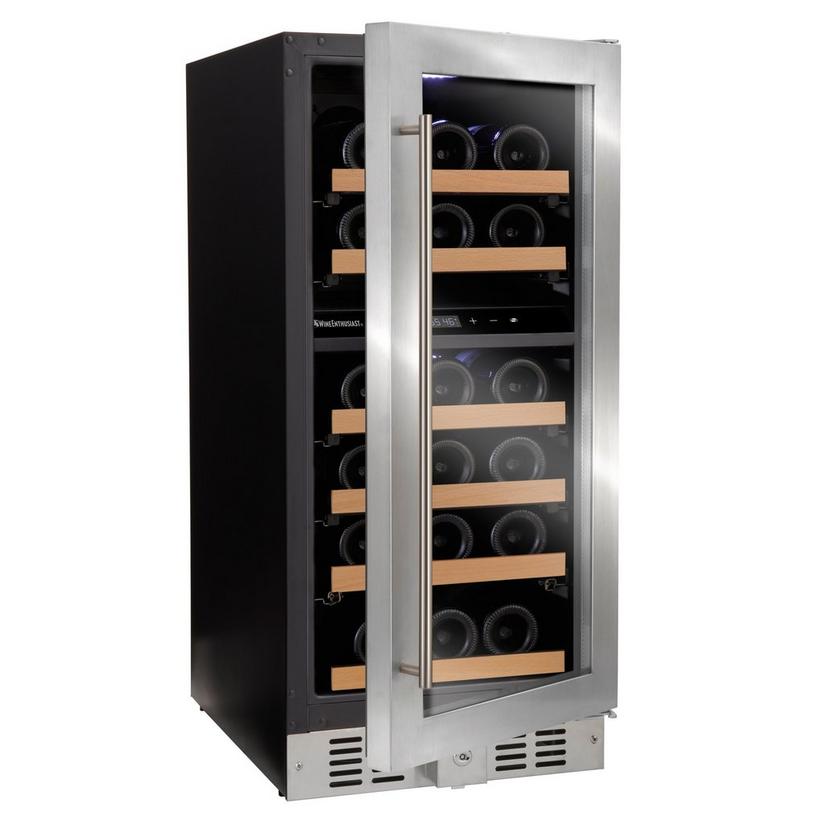 N'FINITY SD 15" Dual Zone Wine Cellar (Stainless Steel Door) - Wine  Enthusiast