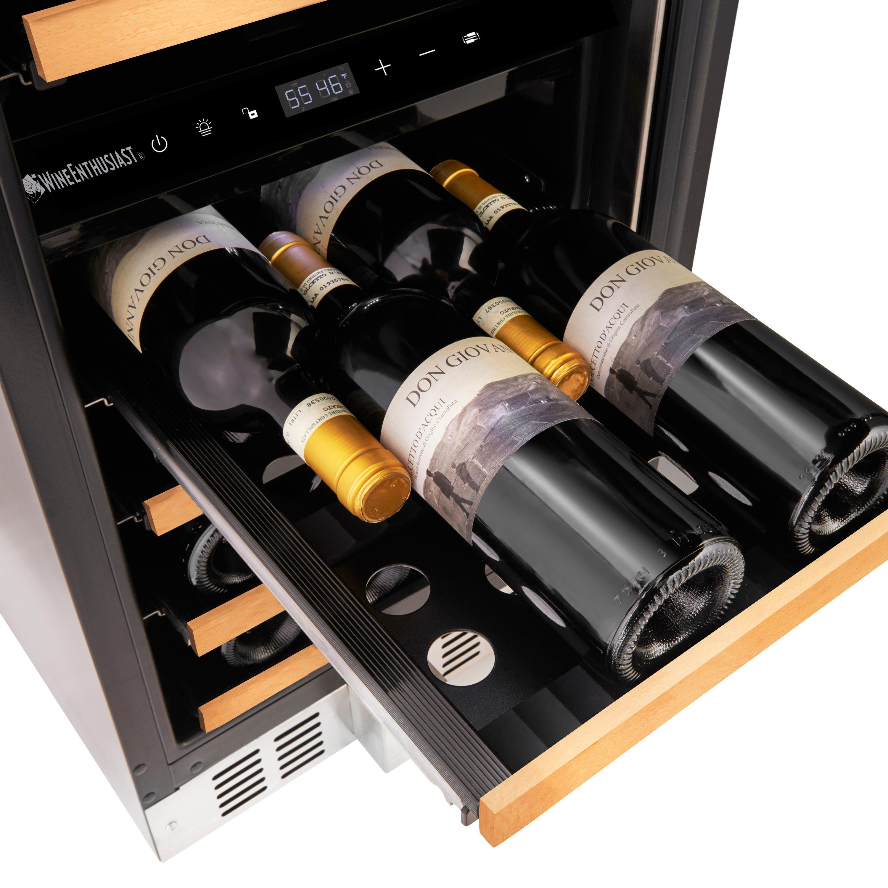 Nfinity Sd Dual Zone Wine Cellar Stainless Steel Door Wine Enthusiast