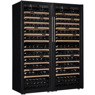 EuroCave Professional 4000 Series Double Wine Cellar (Black Glass Door)