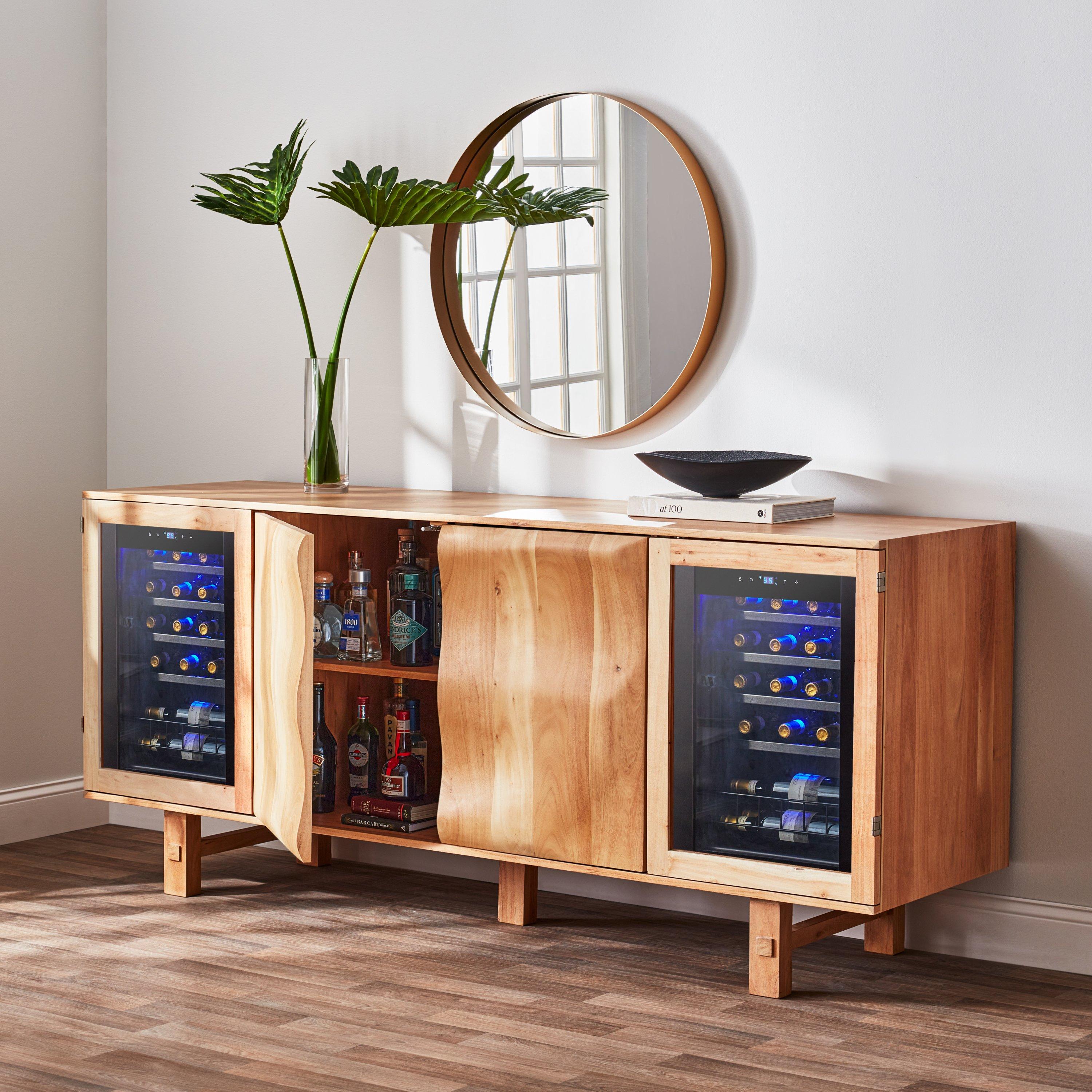 Side display cabinets