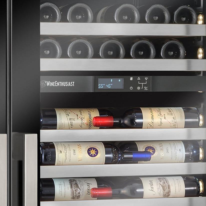 Vinothèque Double Café Wine Cellar with Steady-Temp™ Cooling