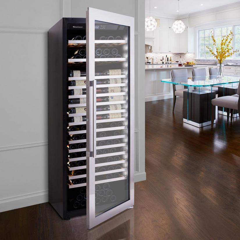 Vinothèque XL Single Zone Wine Cellar with Steady-Temp™ Cooling (Stainless Steel Door)