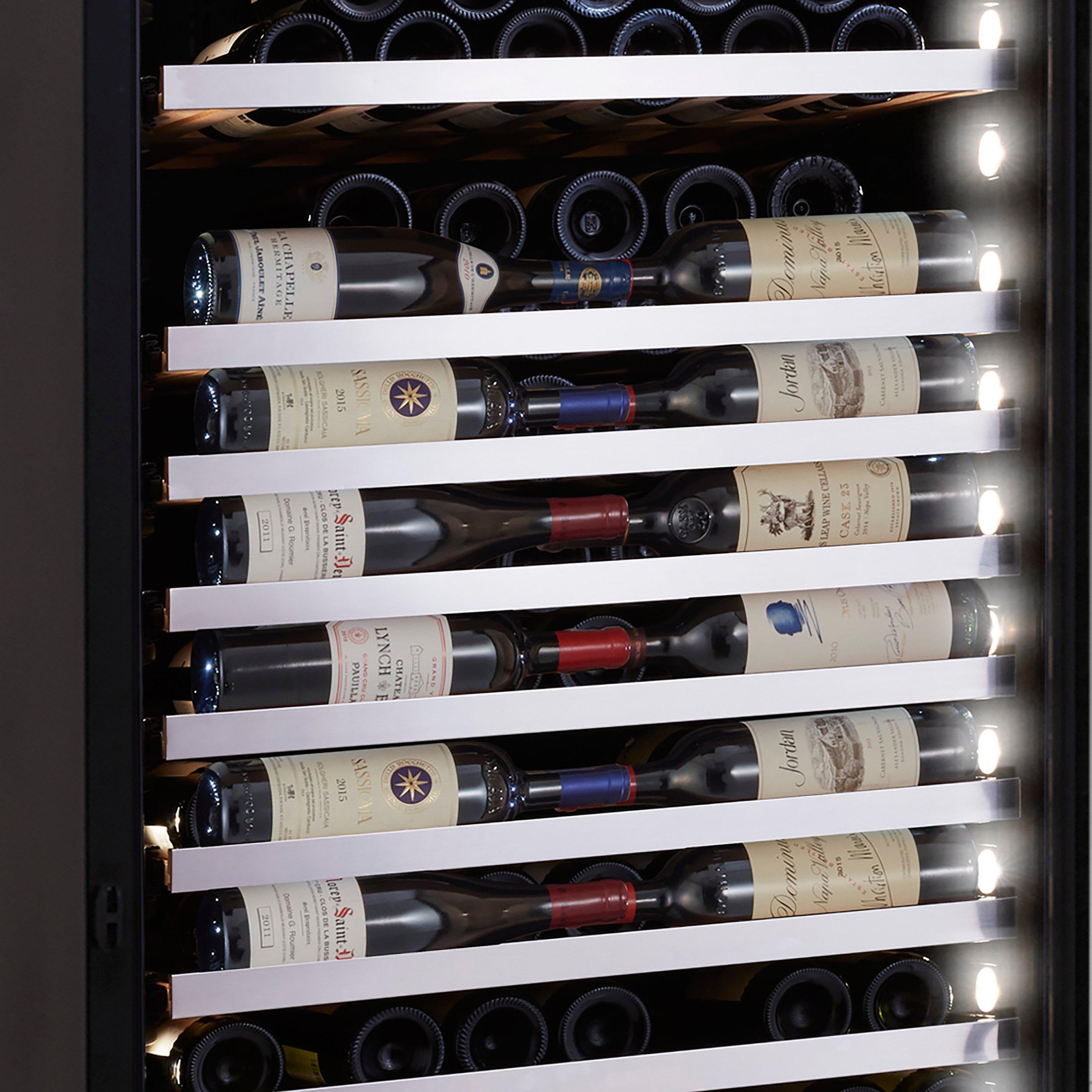 Vinothèque XL Single Zone Wine Cellar With VinoView Shelving (Stainless