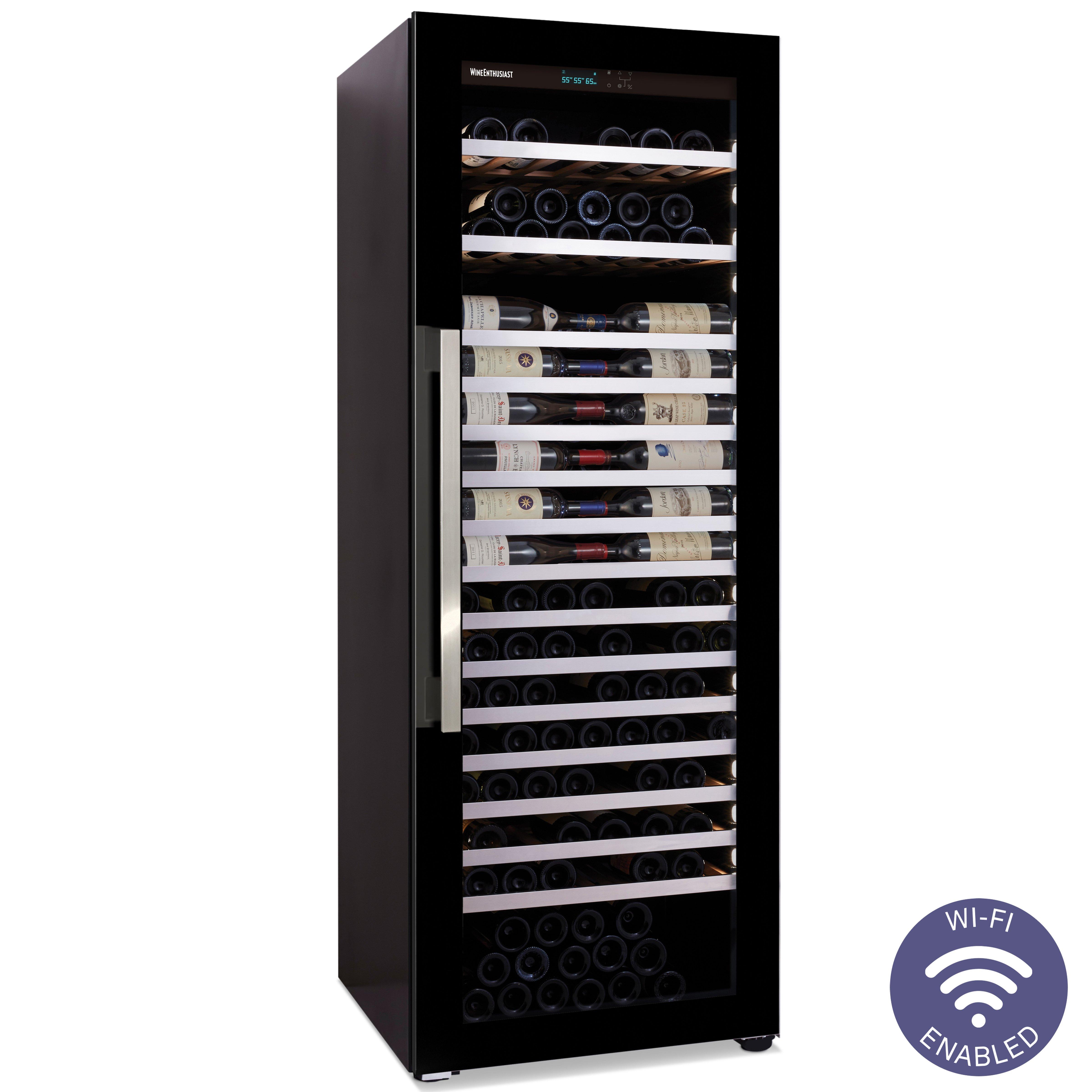 Wine Enthusiast Prestige XL Smart WiFi Wine Cellar with Steady Temp™ Cooling Right Hinge Full