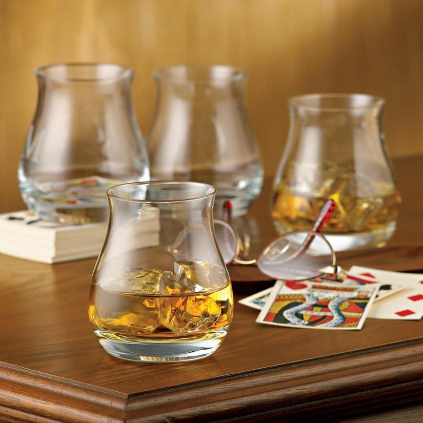 Glencairn Wide-Bowl Whisky Glasses (Set of 4)