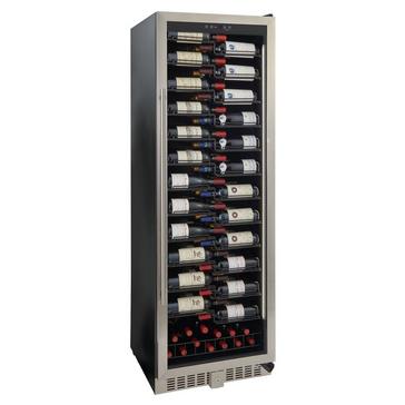 Wine Enthusiast VinoView 155-Bottle Wine Cellar (Stainless Steel Door)
