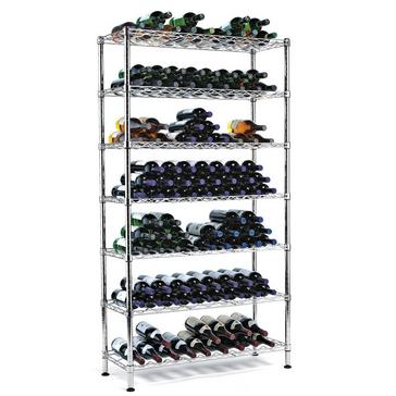 Steel Pantry Wine Rack (126 Bottles)