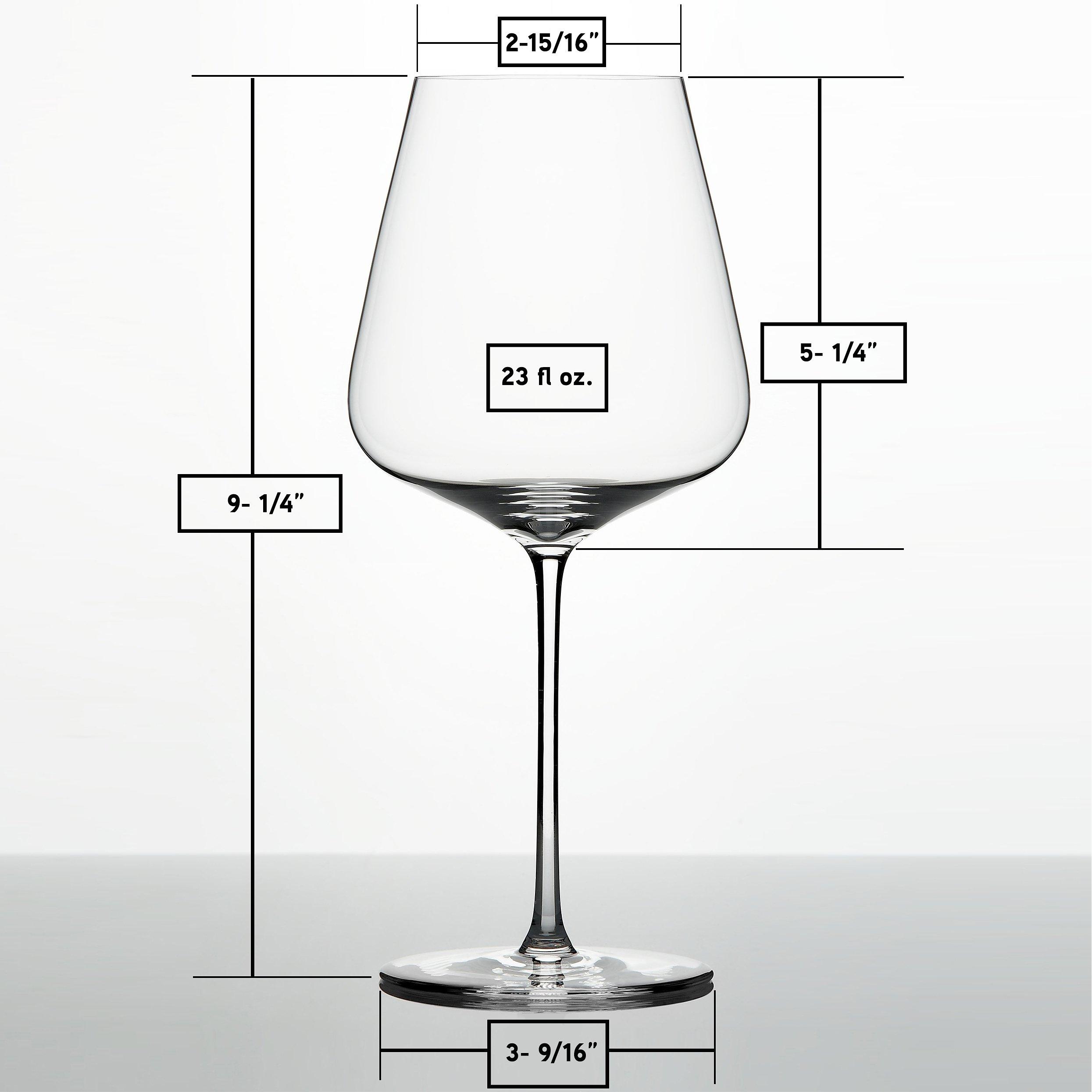 Drinking Glasses Dimensions & Drawings