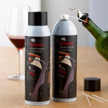Wine Enthusiast Private Preserve Wine Preservation Spray (Set of 2)