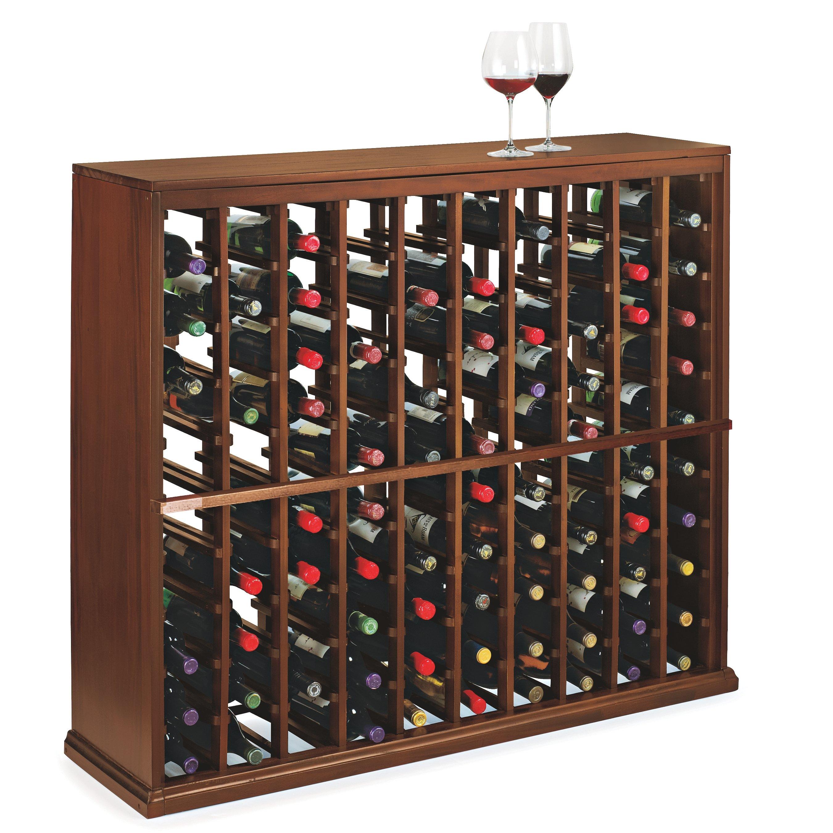 N'FINITY Wine Rack Kit - 100 Bottle (Dark Walnut)