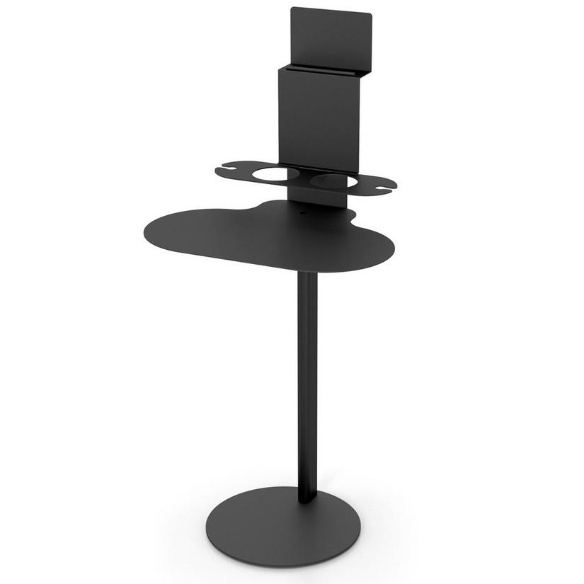 Outdoor Metal SideBar Table with Tablet Holder