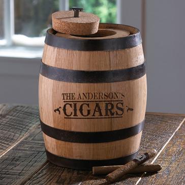 Kentucky Bourbon Cigar Infusion Barrel Humidor