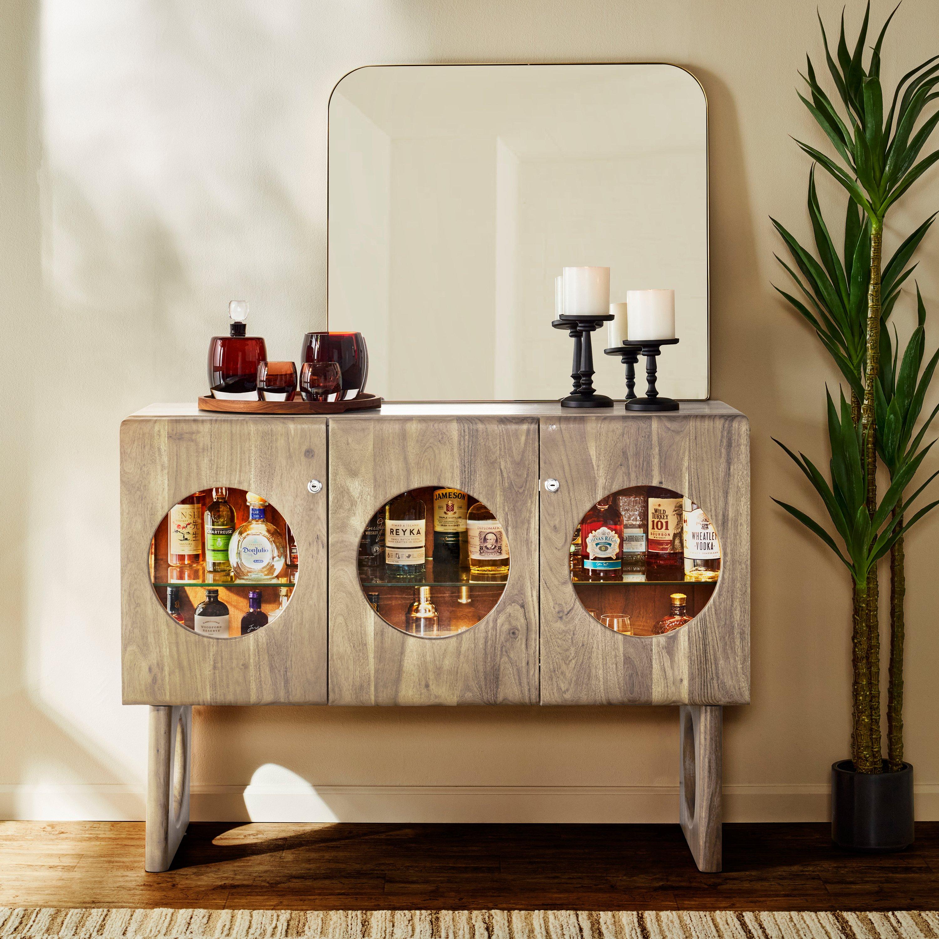 Pisco Spirits Bar Cabinet