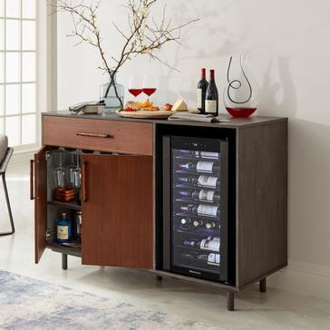Rhodes Two-Tone Sideboard with Cooling Storage Option