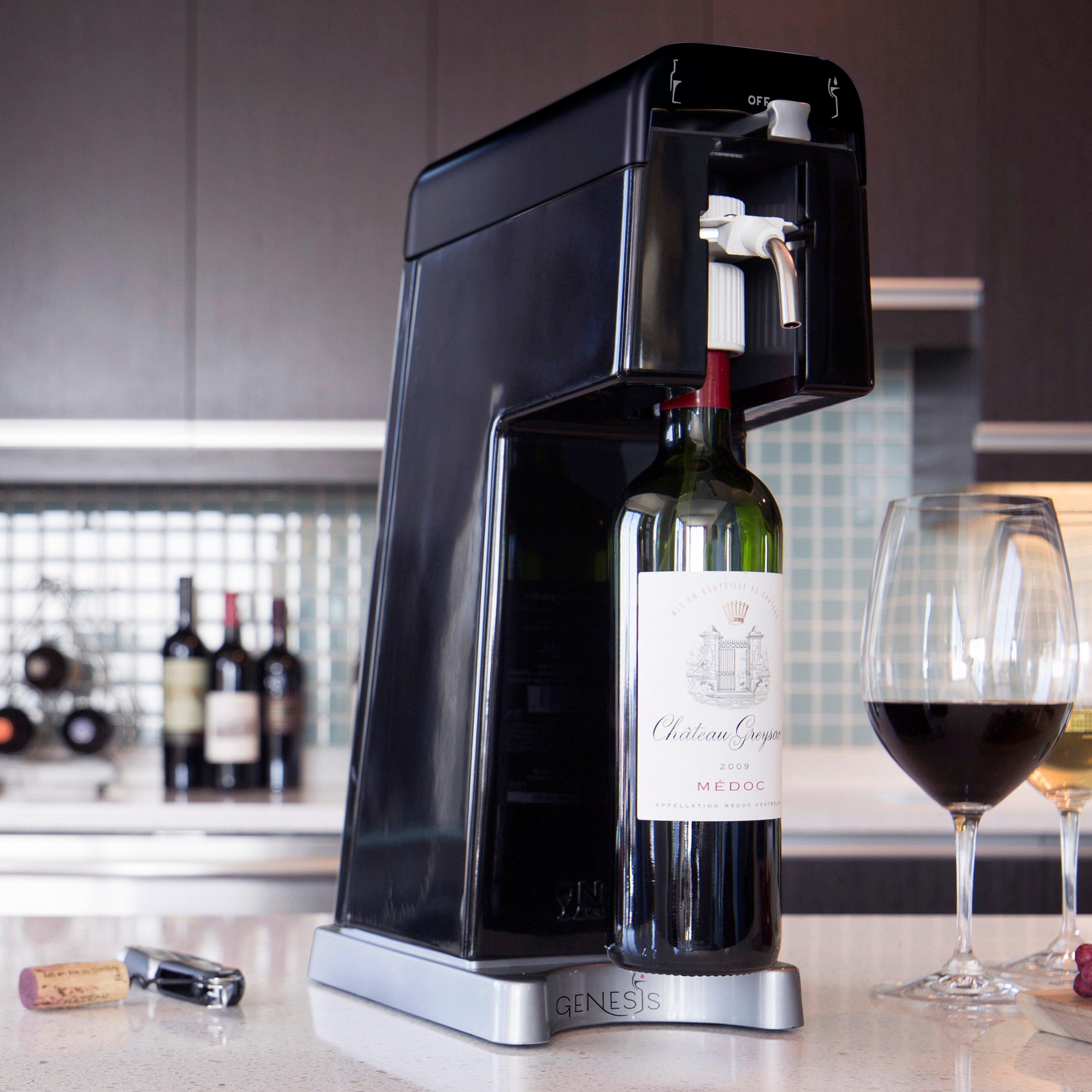 wine bottle opener and preservation system