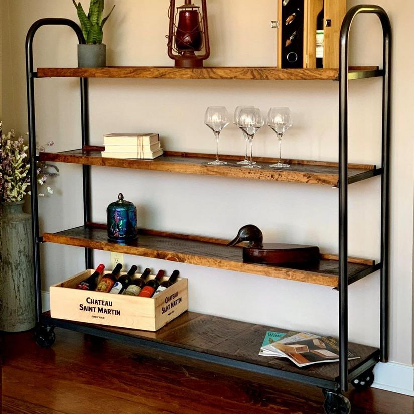 Shelving Cart with Casters