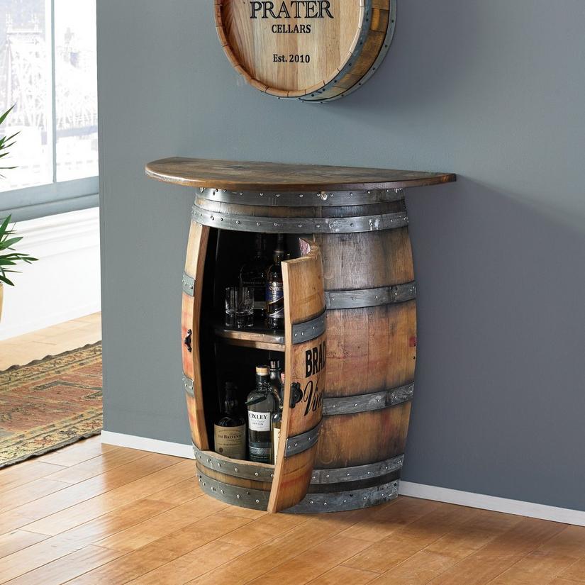 Personalized Half Barrel Bar