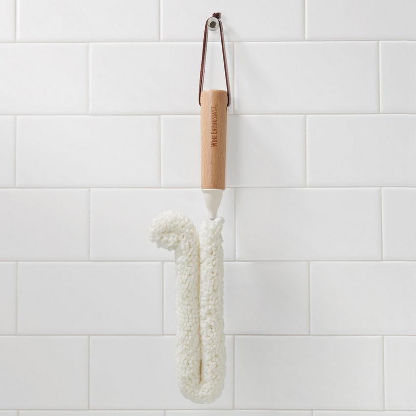 Decanter Cleaning Brush With Wooden Handle