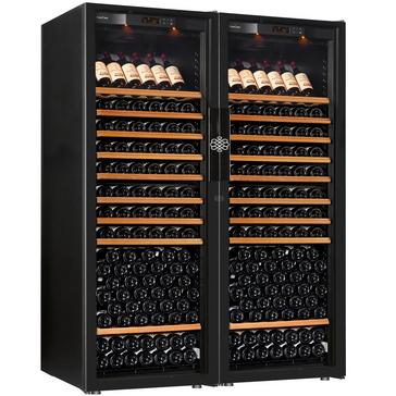 EuroCave Pure Double L Wine Cellar With Display Presentation Shelf