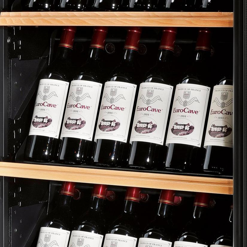 EuroCave Pure Double L Wine Cellar With Display Presentation Shelf
