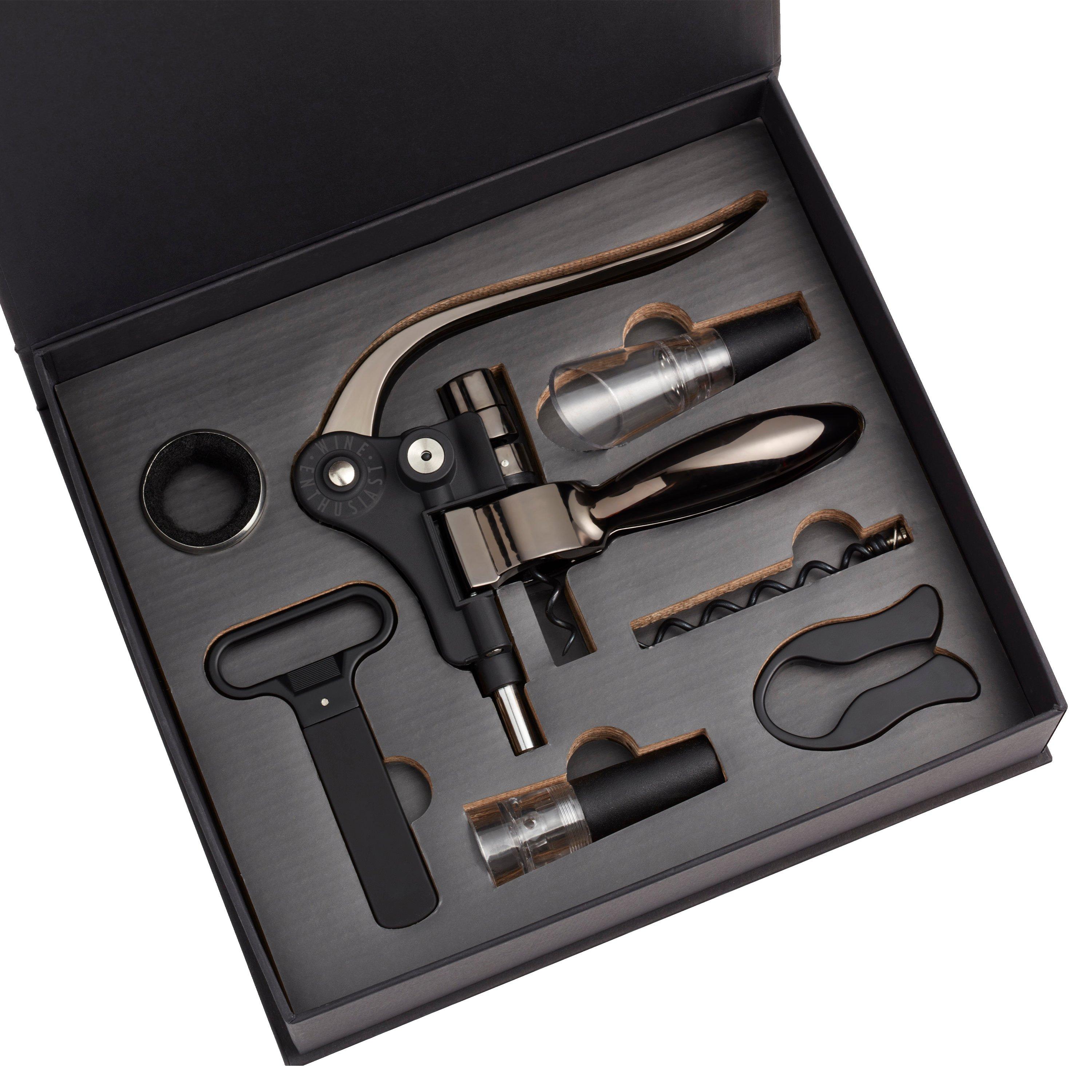 Lever Corkscrew 7-Piece Set