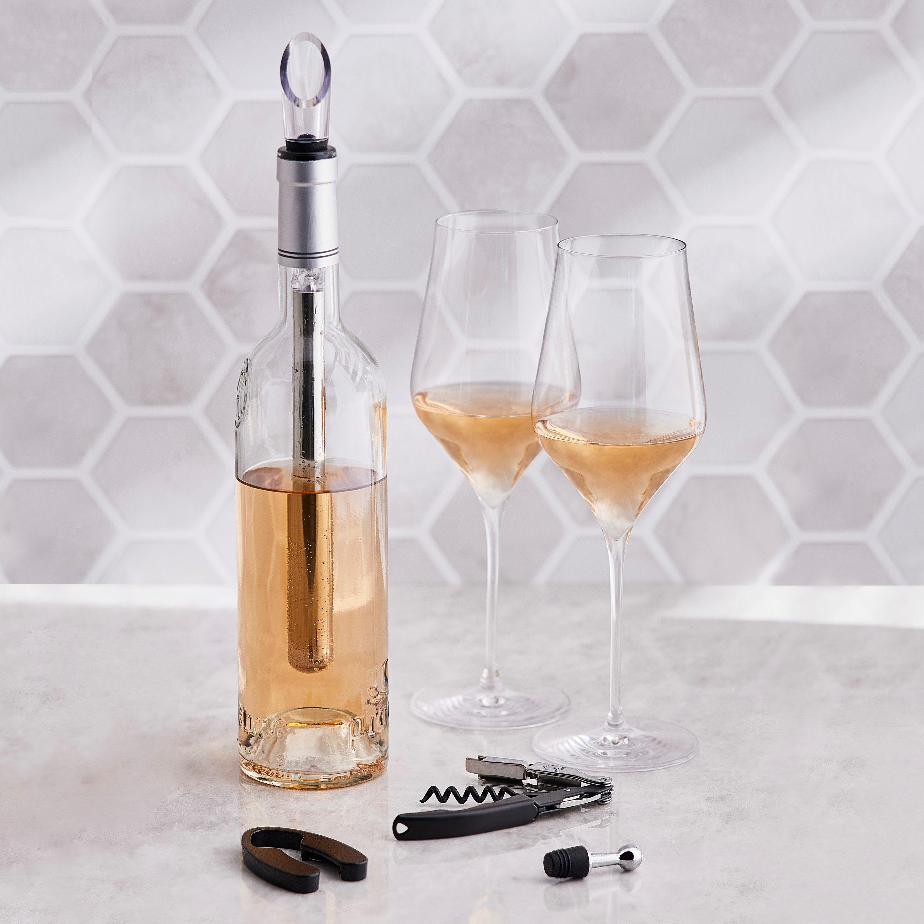 Beverage Chilling Ice Molds : Chilled Wine Bottles