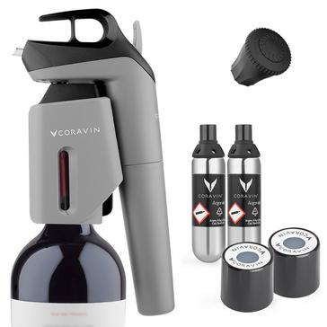 Coravin® Timeless Three + Wine Preservation System (Gray)