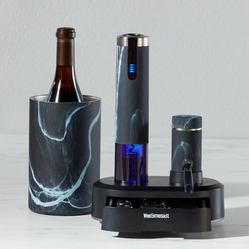 Electric Blue Omega Designer Series All-In-One Wine System (7-Piece Set)