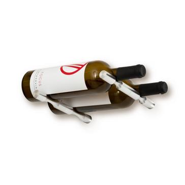 VintageView Vino Pins 2 (2-Bottle, Wall-Mounted Metal Wine Rack Peg)