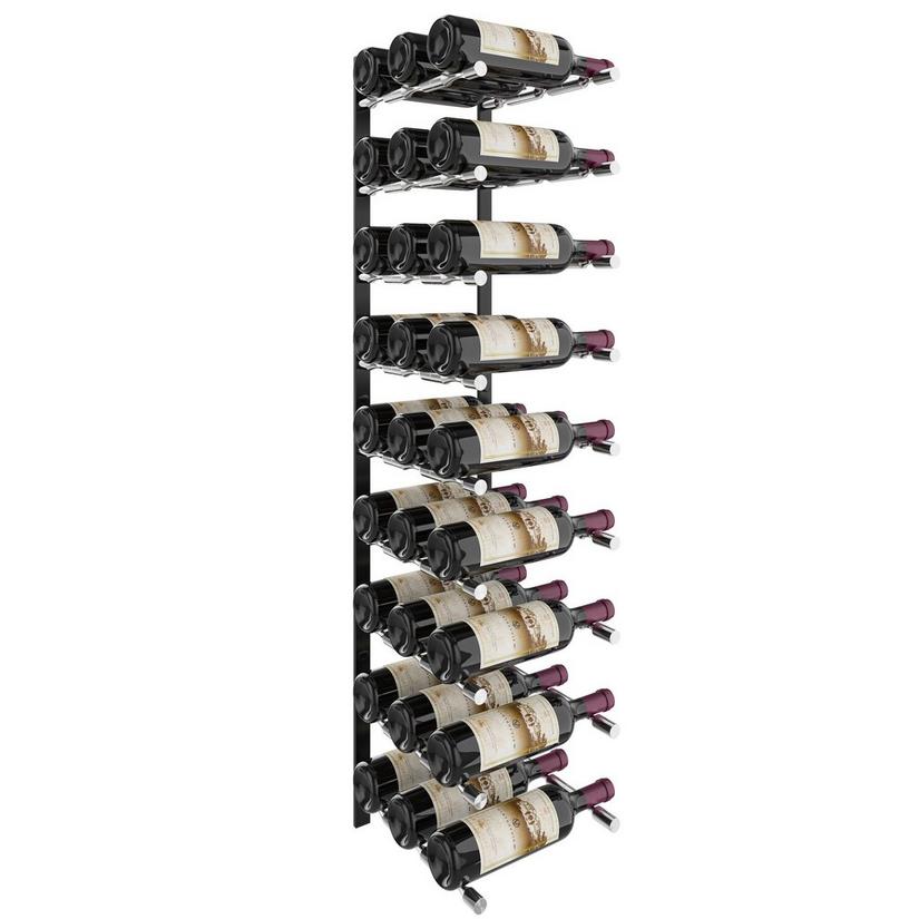 VintageView Vino Pins Flex Wall Mounted Metal Wine Rack System (27 bottles)
