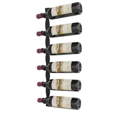 VintageView R Series Helix Wall Mounted Wine Rack (Six Bottle)