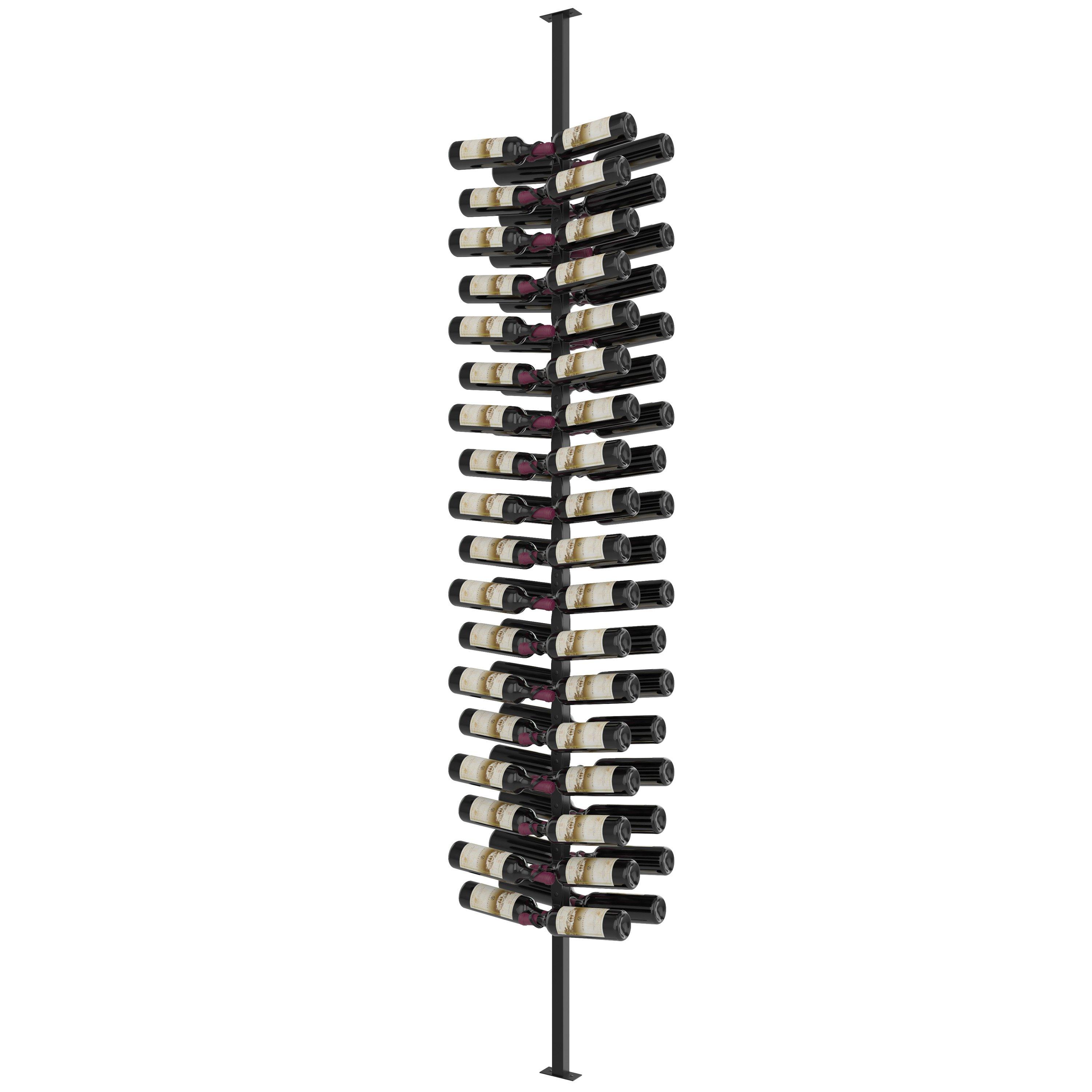 Helix Single Sided Wine Rack Post Kit 10 (36 bottles)