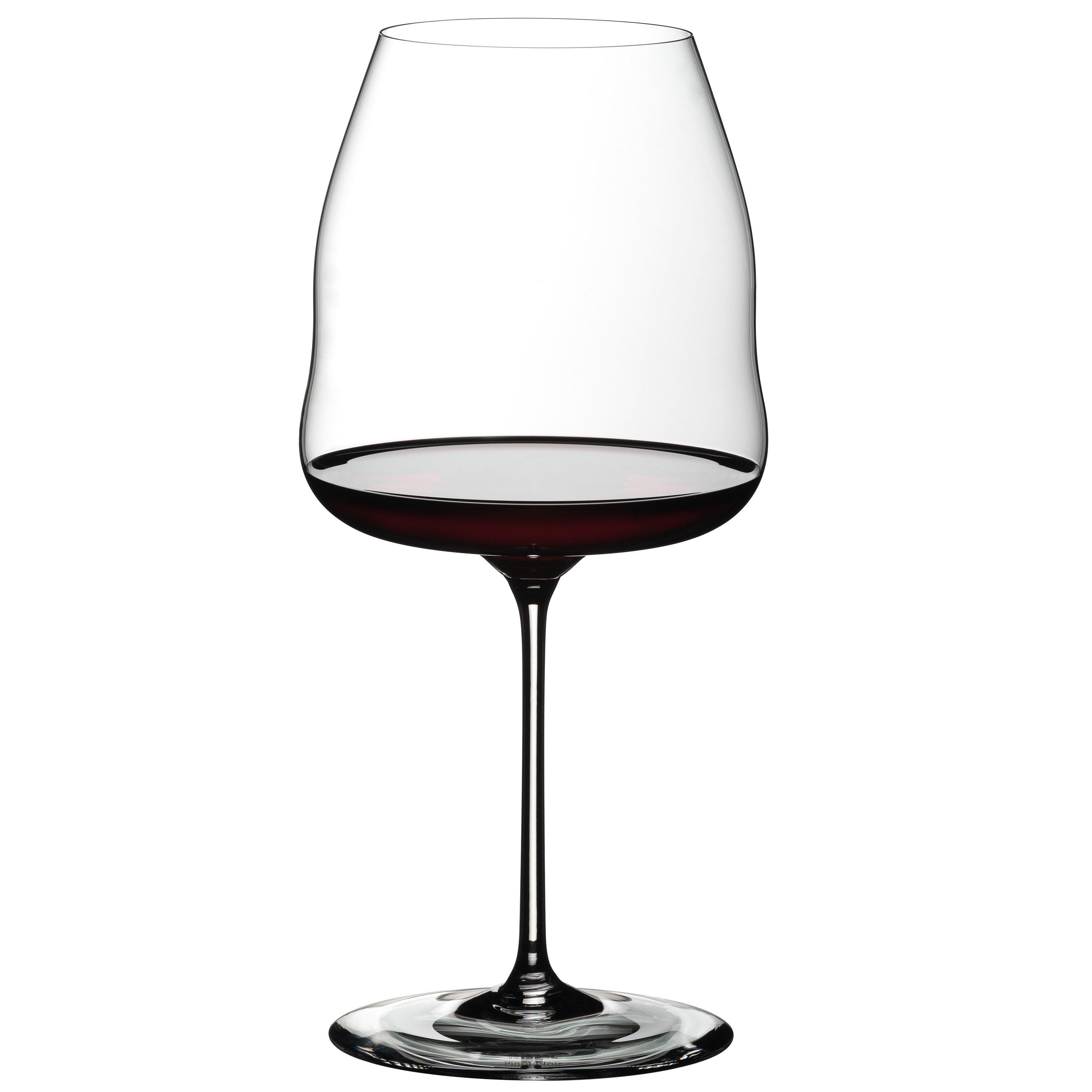 Wine Enthusiast Aria Pinot Noir Handblown Wine Glass