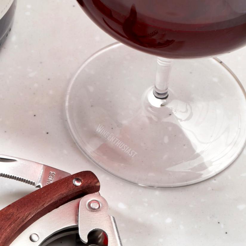 Fusion Air Break-Resistant Short Stem Taste Wine Glasses (Set of 4)