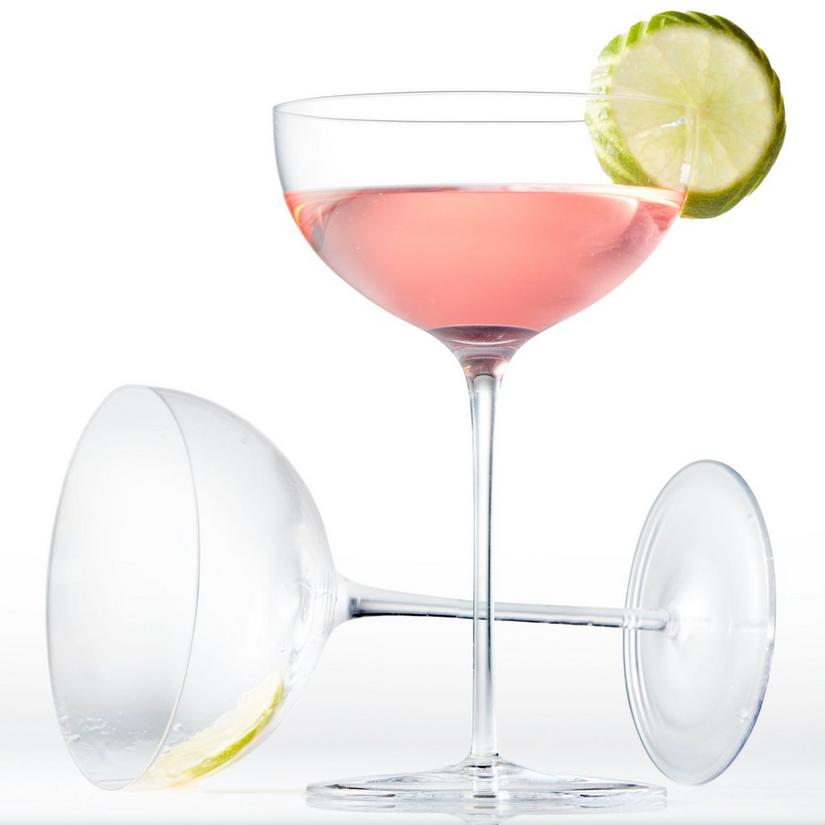 Handblown ZENOLOGY Deluxe 10 oz. Cocktail Coupe Glass